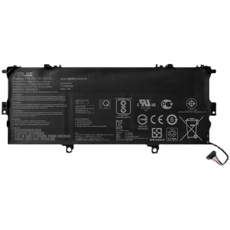 55Wh Original C31N1724 battery for ASUS Zenbook UX331F UX331U UX331FA UX331FAL 