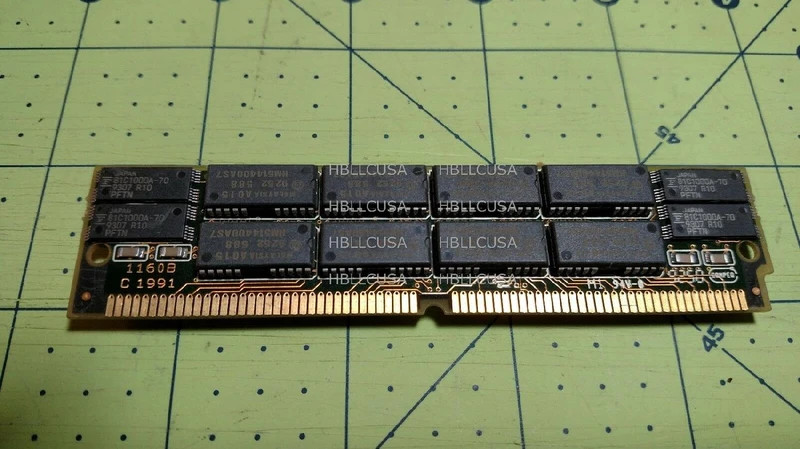 KTM-0130 kingston 8MB 72 pin 2X36 parity gold lead for PS/2