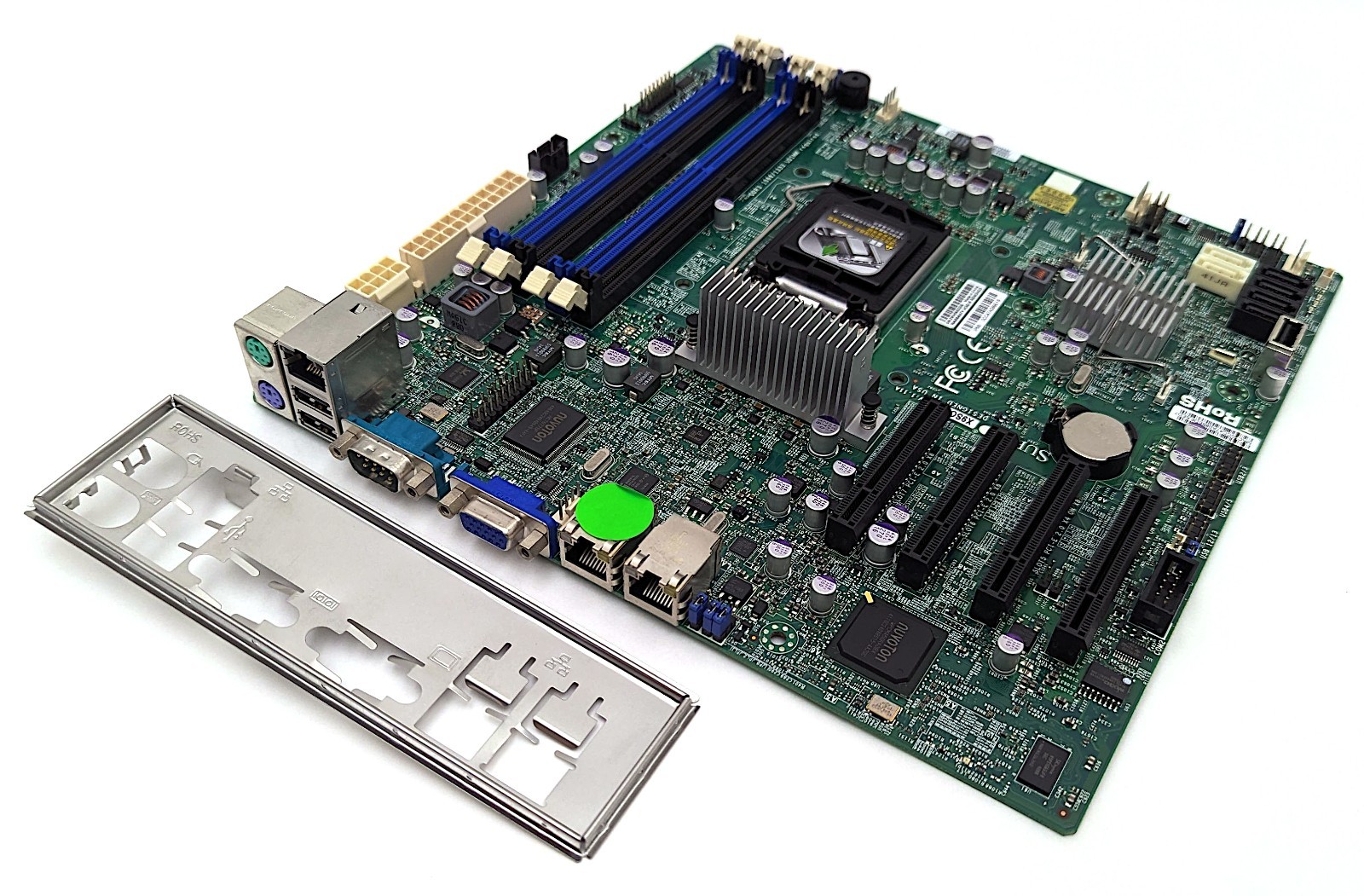 Supermicro X9SCM-F Intel C204 PCH LGA 1155/Socket H2 MicroATX Server Motherboard