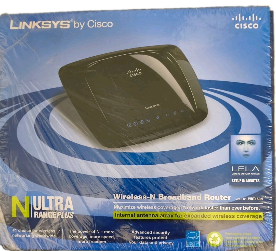 Linksys by Cisco Ultra Range Plus WRT160N Router