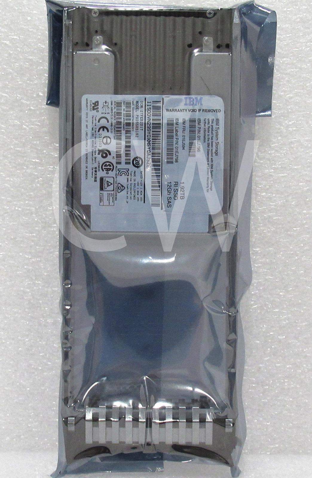 01EJ594 01EJ796 01EJ798 IBM 1.92TB 12G Read Intensive 2.5" SAS Solid State Drive