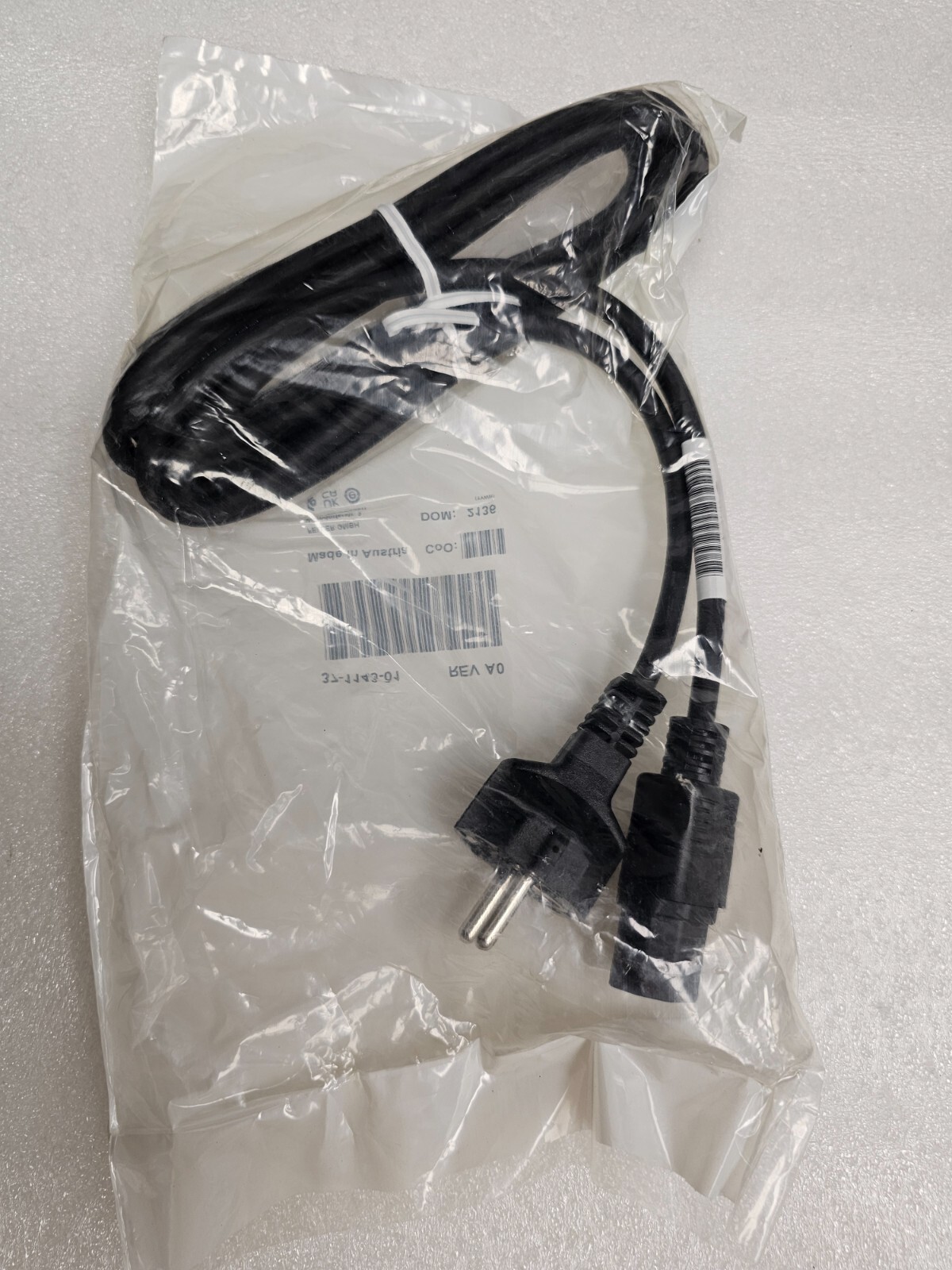 Cisco CAB-TA-EU 2.5M CAB-9K10A-EU Notched Power Cord Europe Plug New