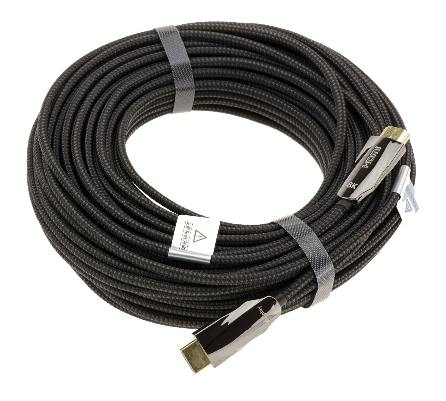 HDMI Cable 8K 48GBPS 10M Optical Fibers And Pure Aluminum, Nylon Sleeve