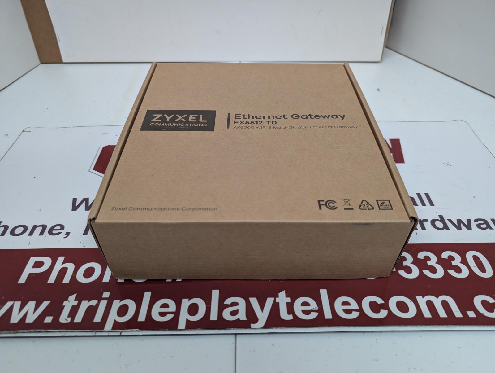 Zyxel EX5512-T0 AX6000 Dual-Band WiFi 6 Gigabit Wireless Gateway