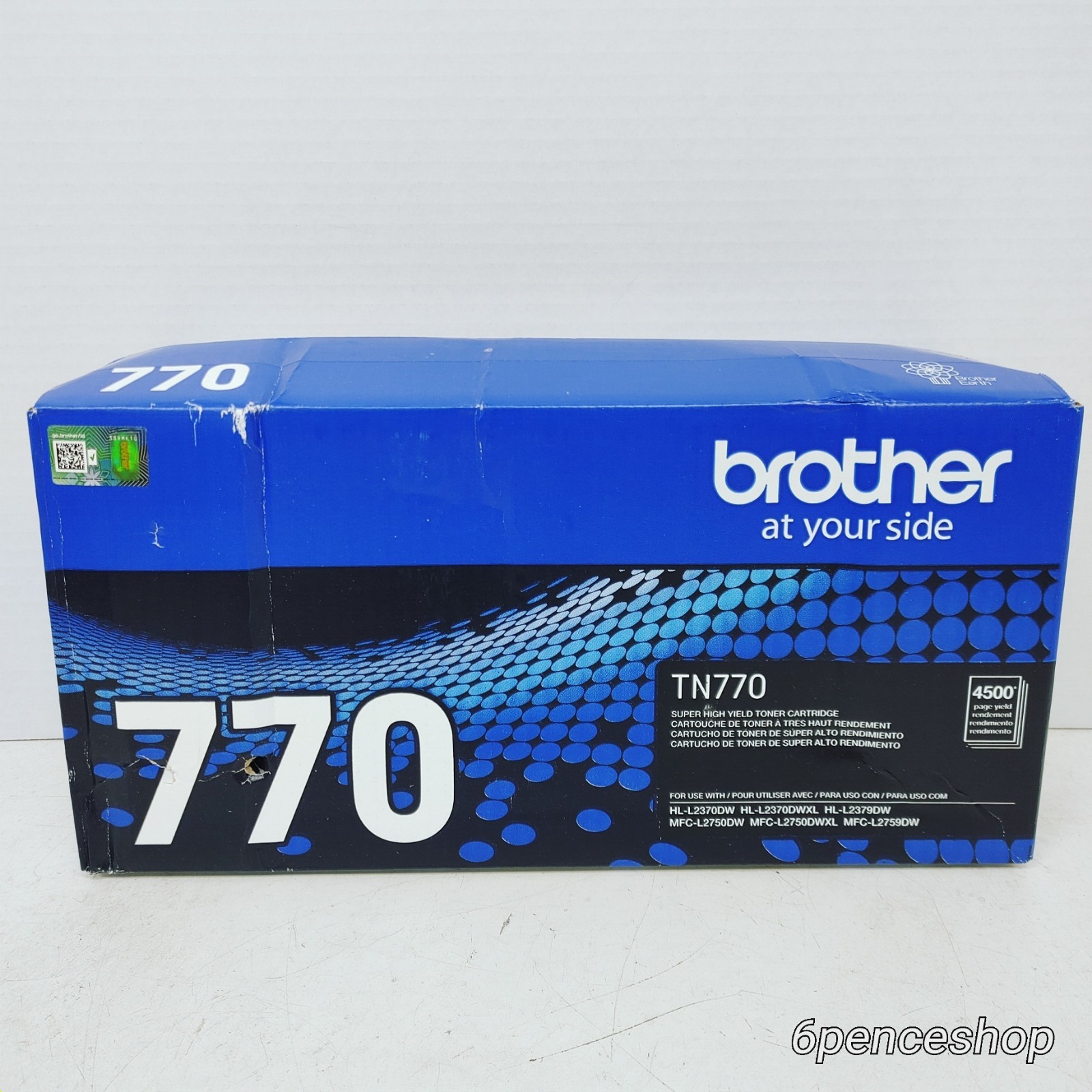 Deformed Box-Brother TN770 Black Super High Yield Toner Cartridge