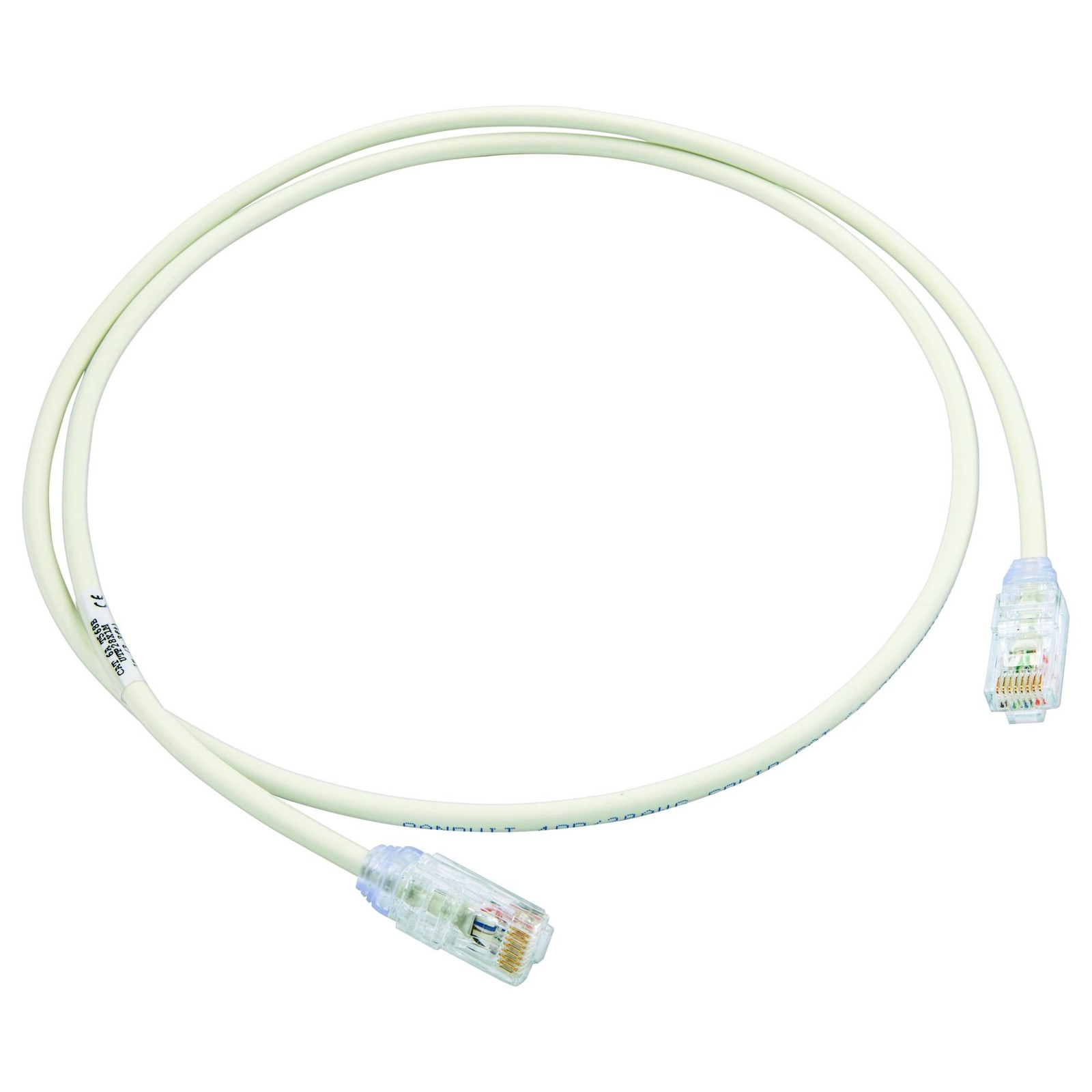 PANDUIT LAN Cable Cat6A Ultra-thin Professional 30m Off White