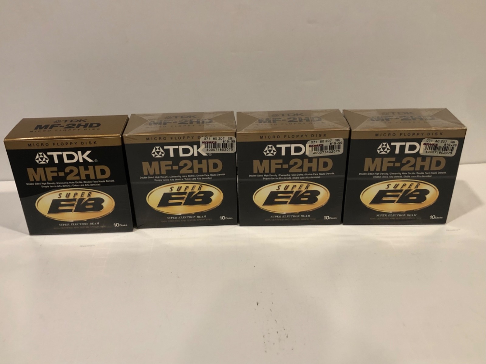 TDK MF-2HD Micro Floppy Disk Super EB  10 Pack x 3 NEW Sealed Disks Disc