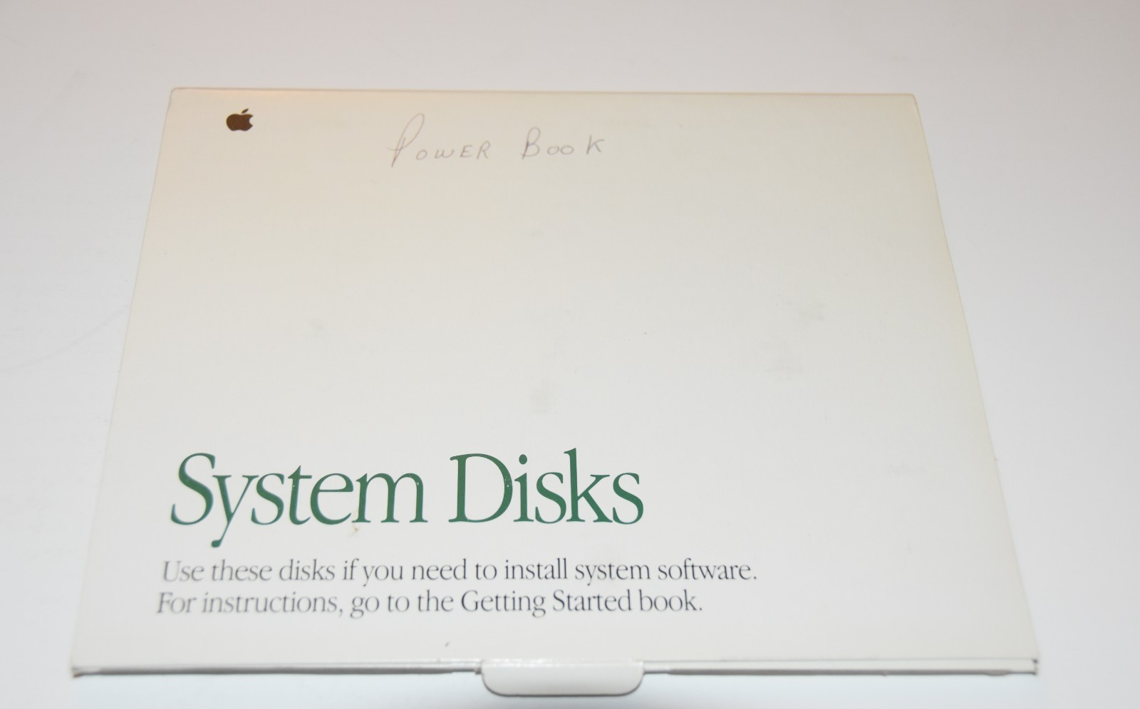 1991 Vintage Apple Macintosh Mac System Disks 914-0363-B III PowerBook Software