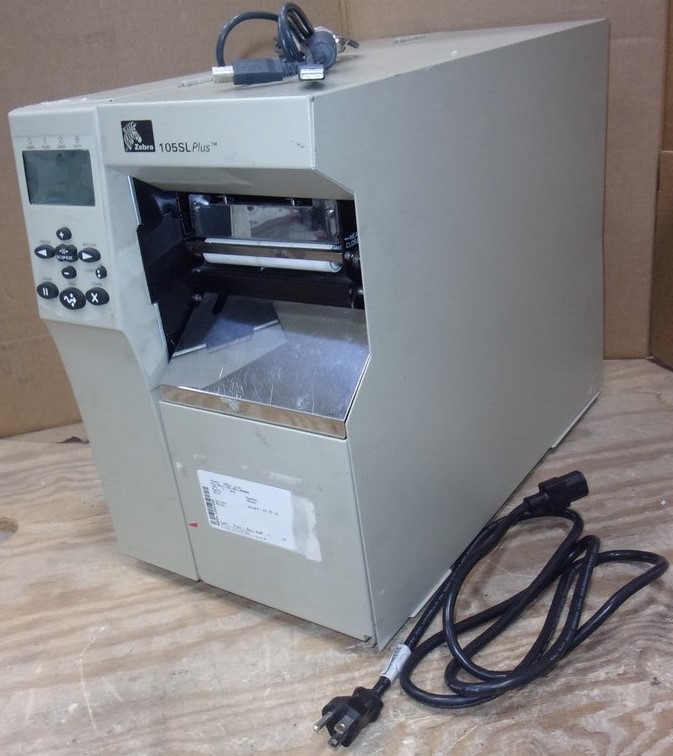 Zebra 105SL Plus 102-801-00000 Thermal Label Printer USB SEE NOTES