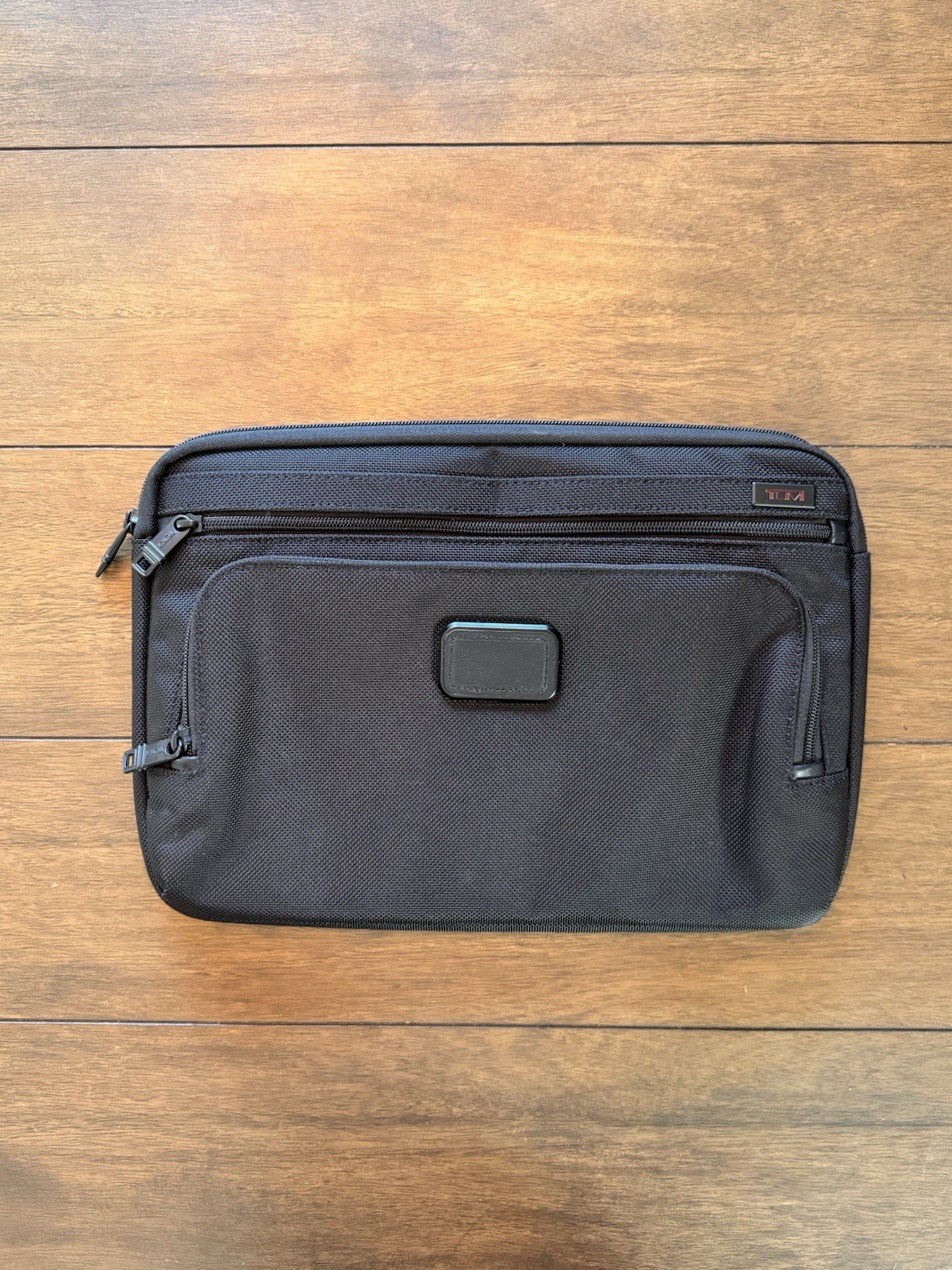 Tumi Alpha Medium 13” Laptop Cover Black Ballistic Nylon Sleeve Padded Case EC