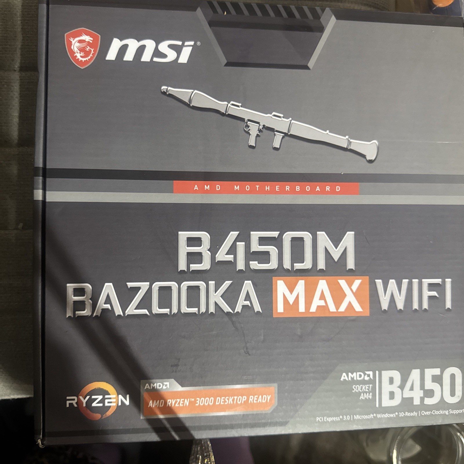 msi B450M BAZOOK MAX WIFI