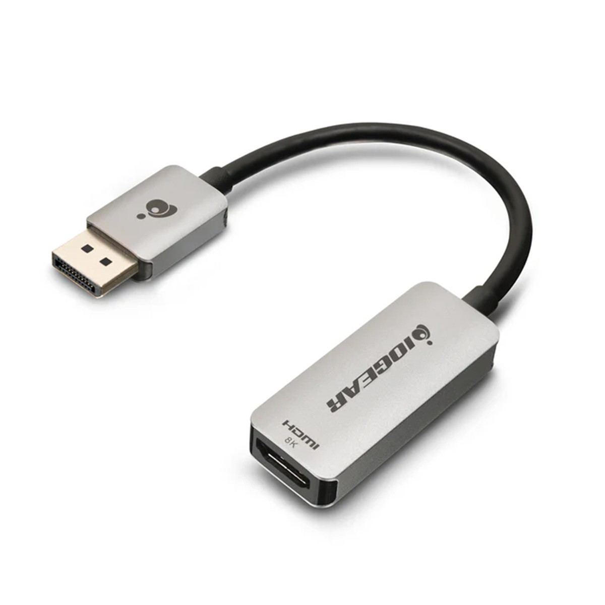 IOGEAR GDPHD8KA 8K 60Hz Active DisplayPort to HDMI Video Adapter