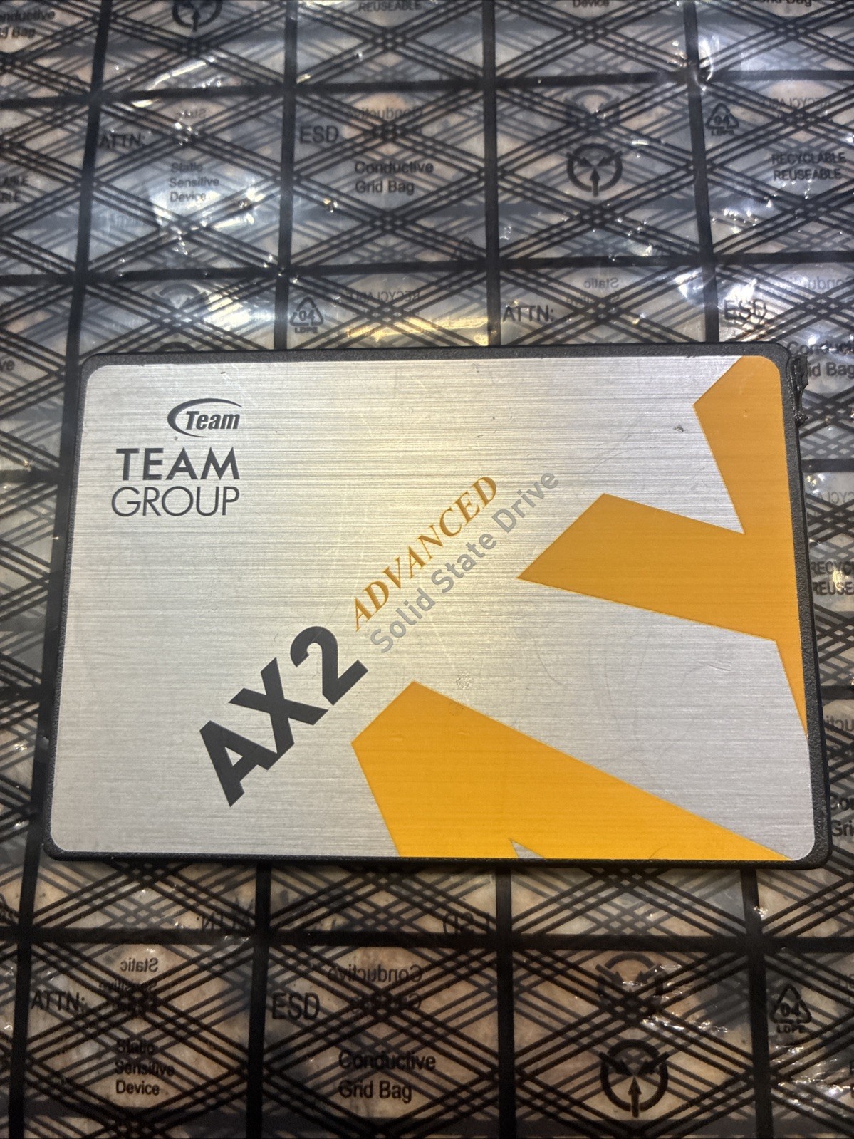 TEAMGROUP AX2 512GB 2.5" SATA 6Gb/s Internal SSD T253A3512G0C101 100% Health