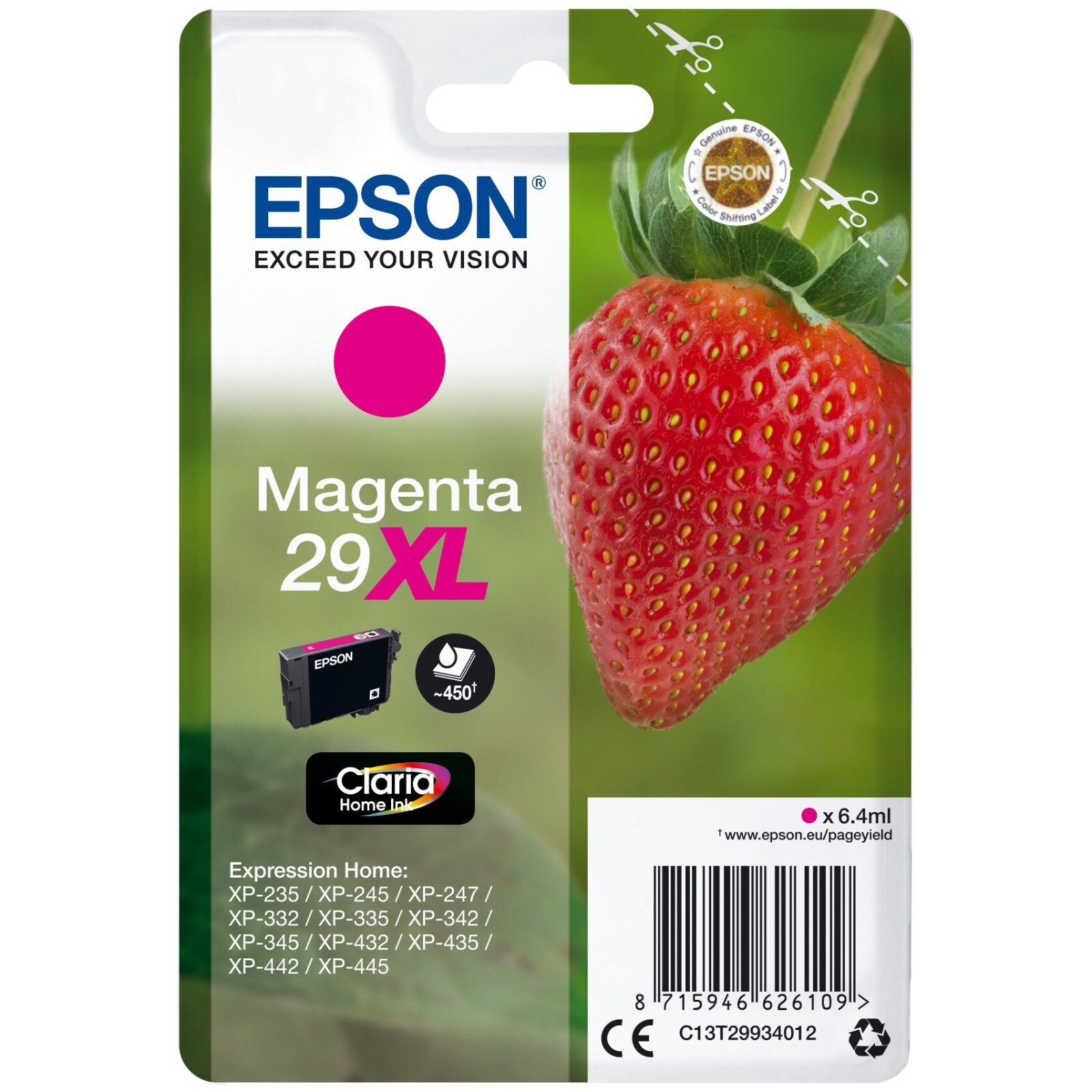 Genuine Epson Magenta 29XL Ink Cartridges 50% OFF MSRP SELLING QUICKLY