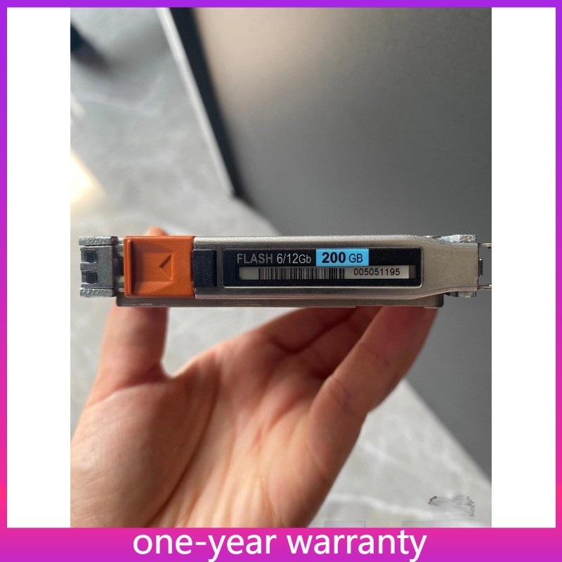 1PCS 200G SAS SSD 6Gb EMC 005051195 005049264 200G SAS SSD 6Gb V3-2S6F-200 SSD
