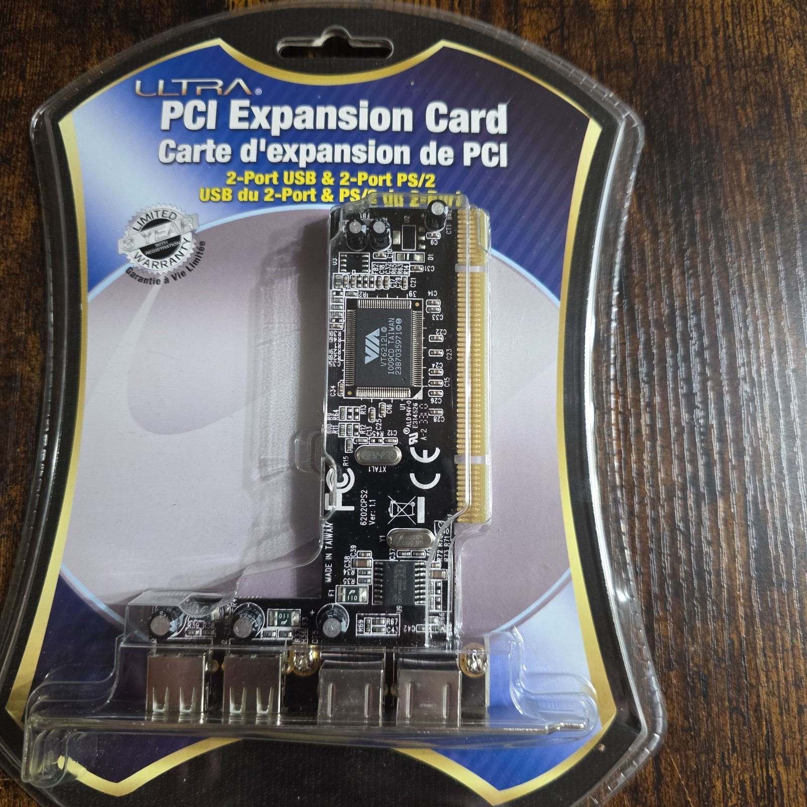 2 Port S-ATA Ultra PCI Expansion Card. NEW-SEALED