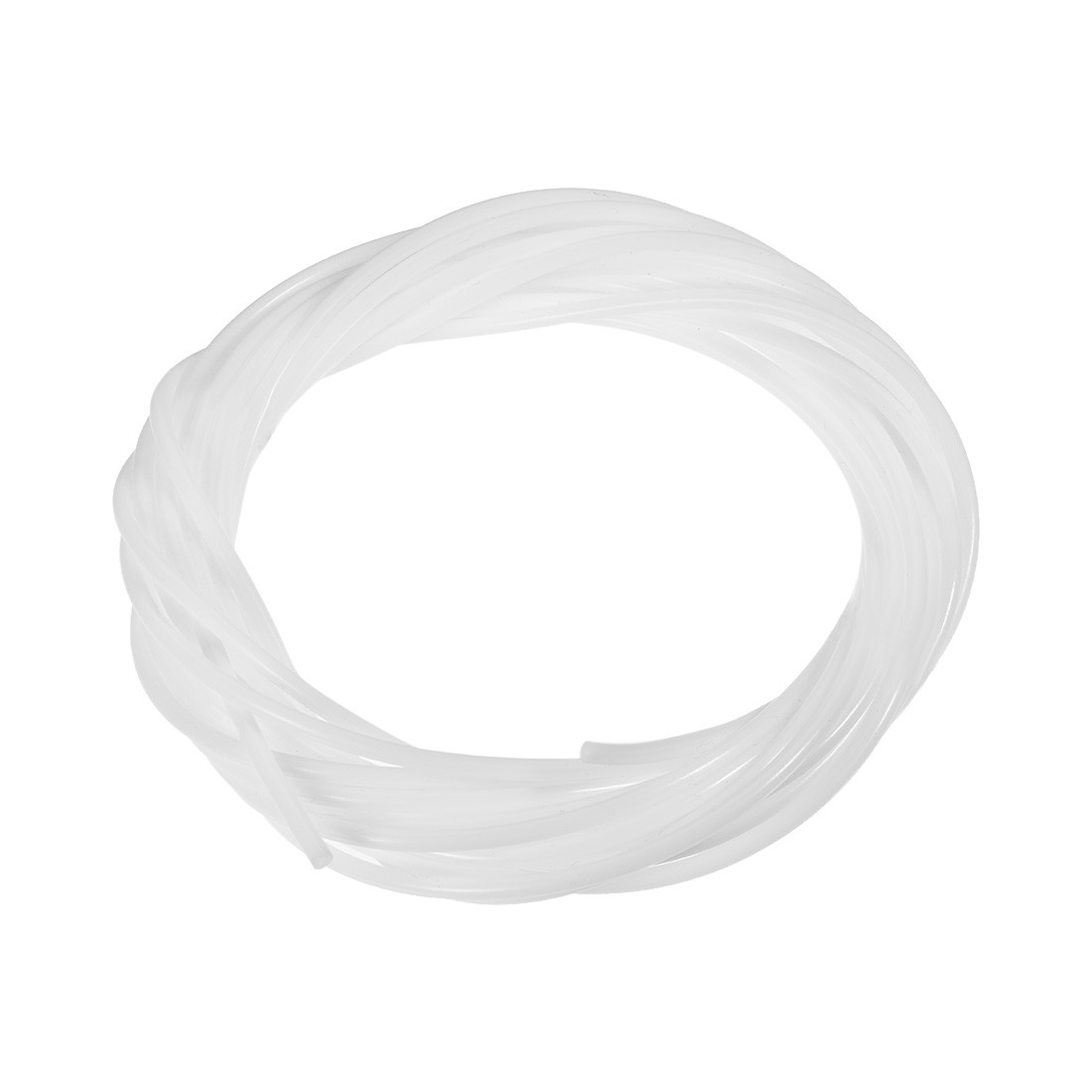 PTFE Tube 26Ft-ID 2mm x OD 4mm Fit 1.75 Filament for 3D Printer White