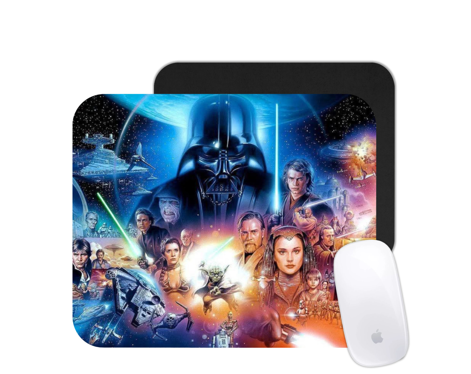 Star Wars Galaxy Mouse Pad – Space Saga Sci-Fi Gaming Desk Mat