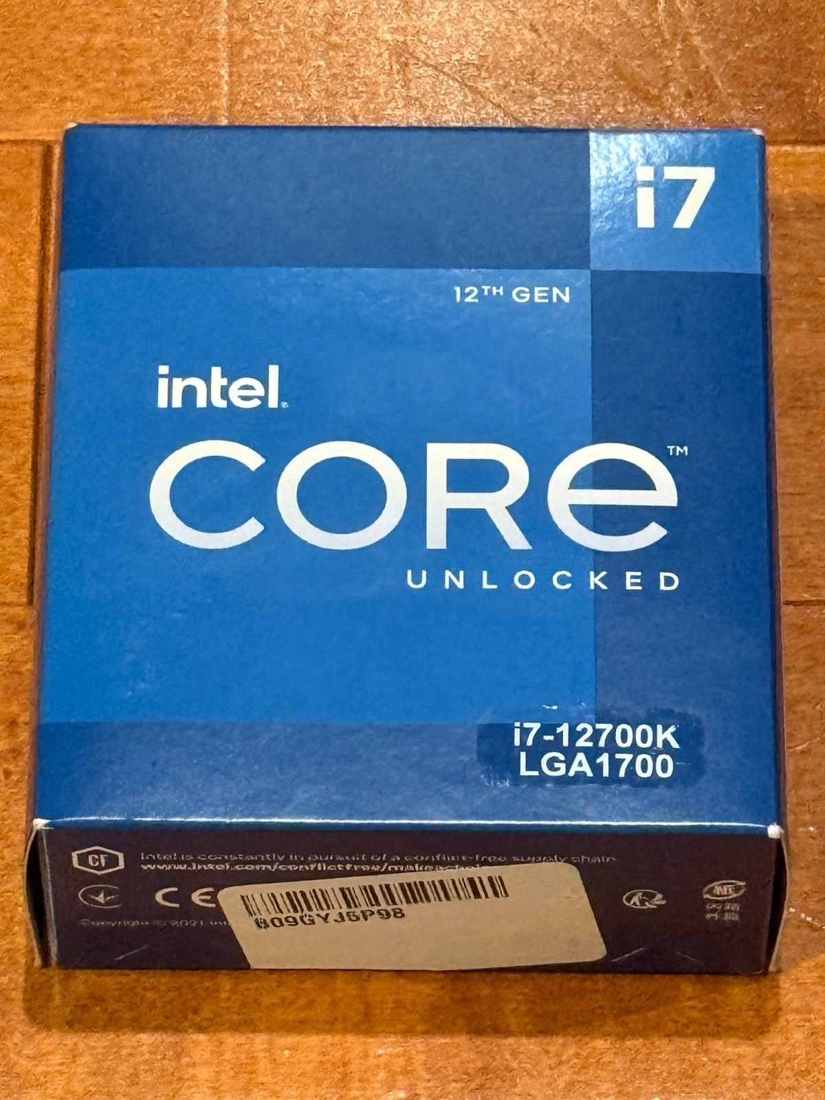 Intel Core i7-12700K 12-Core 3.6GHz 25MB L3 Cache LGA1700 CPU SRL4N NEW SEALED