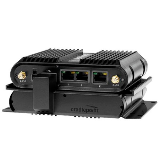 CRADLEPOINT IBR1100LPE-VZ 3G/4G/LTE RUGGEDIZED ROUTER w/DUAL-MODEM DOCK *C14