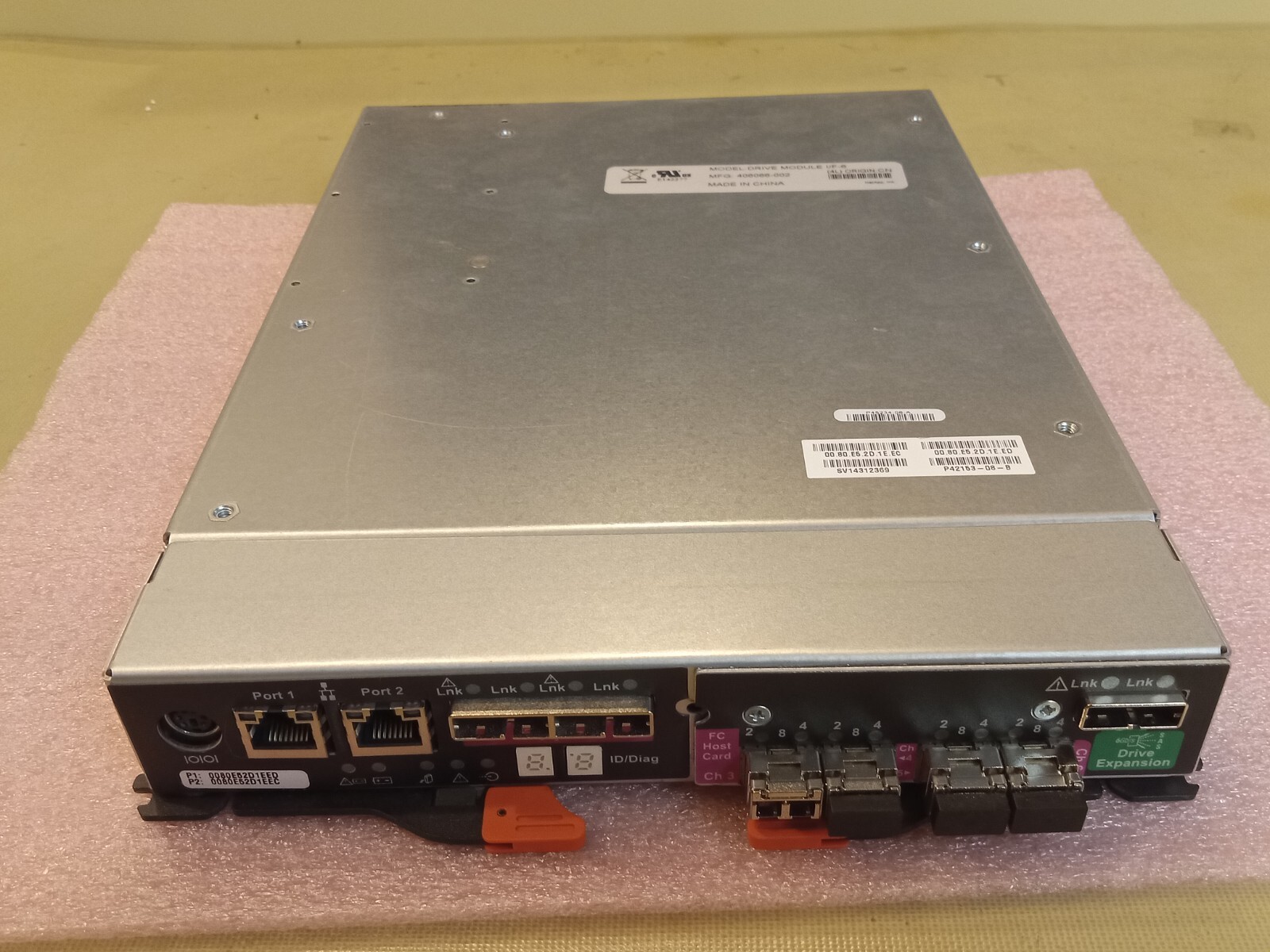 NetApp 406066-002 Drive Module I/F-6 4-Port FC Controller 2GB Memory