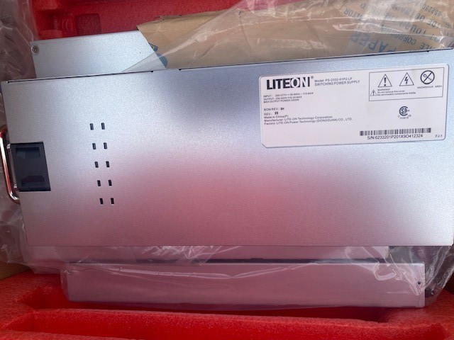 LITEON SWITCHING POWER SUPPLY PS-2332-01P2-LF, INPUT 200-277V, OUTPUT 250-920V