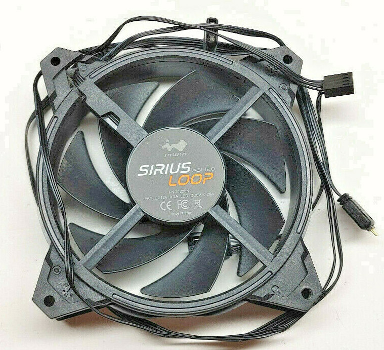 InWin Sirius Loop ASL120 Quiet A-RGB 120mm Fan for Computer PC RGB