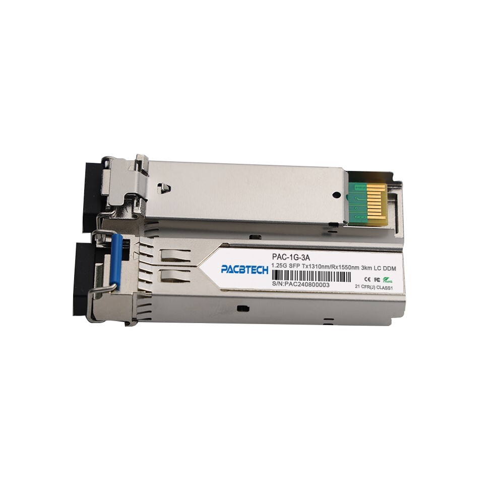 1.25G Bidi 3km~40km Singlemode LC SFP Transceiver Module Single Fiber for A Pair