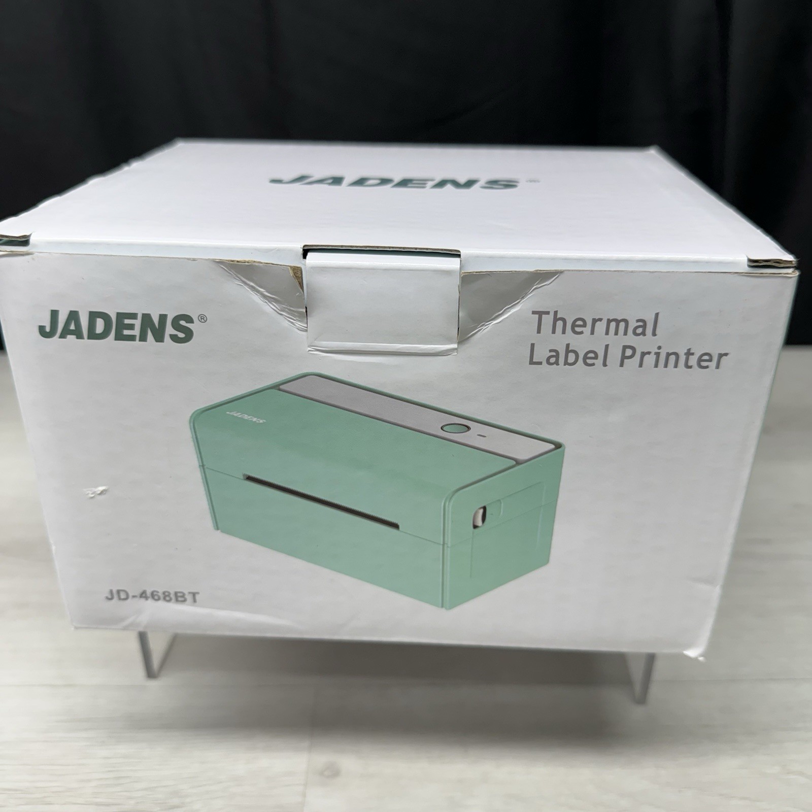 Jadens JD-468BT Thermal Shipping Label Bluetooth Printer MINT Green NEW