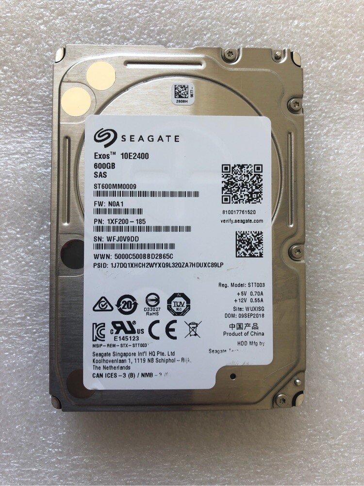 Seagate ST600MM0009 600GB Enterprise Performance 10K 12GBPS SAS 2.5" HARD DRIVE
