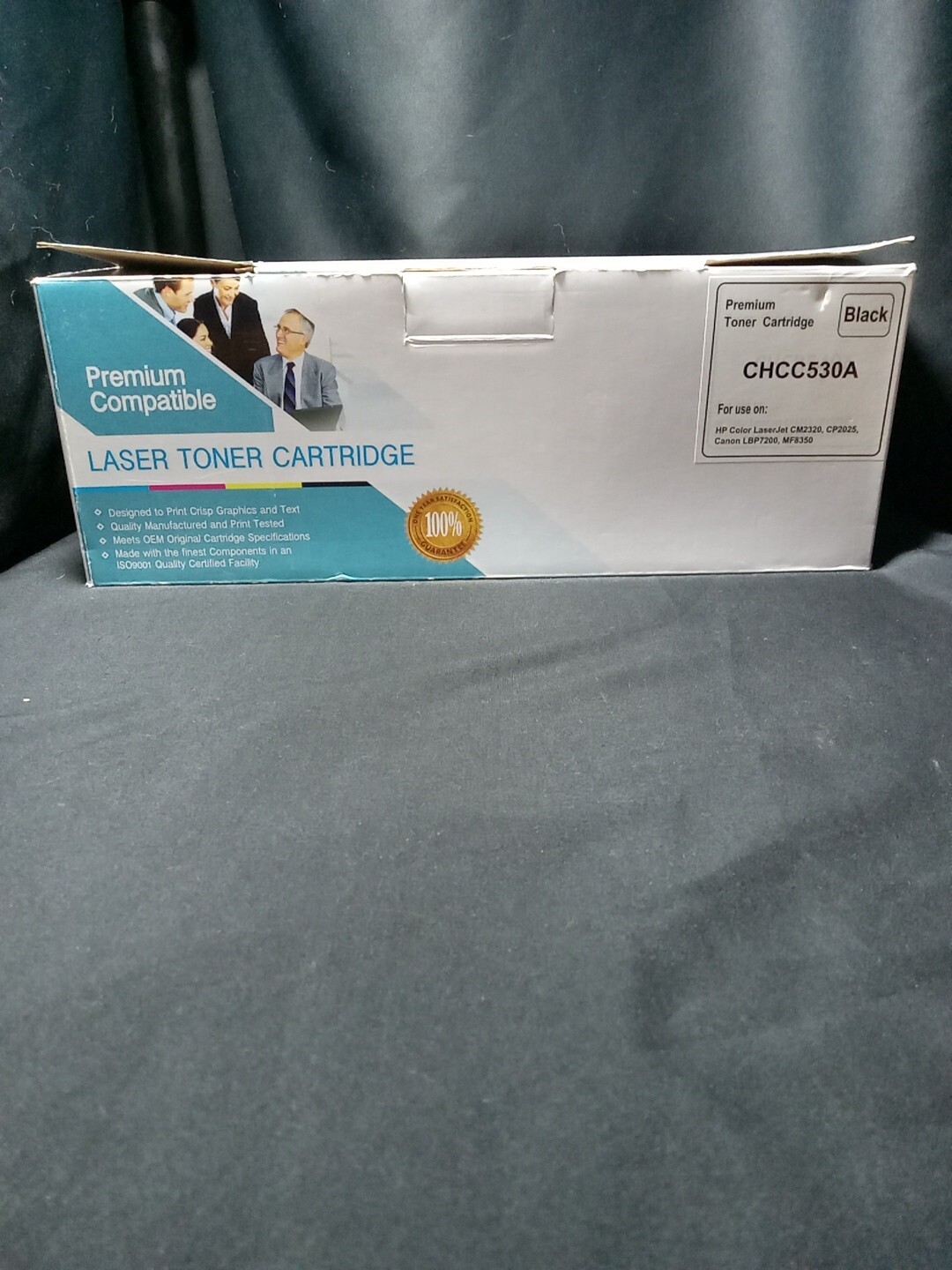 Premium HP Compatible Laser Toner Cartridge  CHCC530A  - BLACK - 1 New in Box