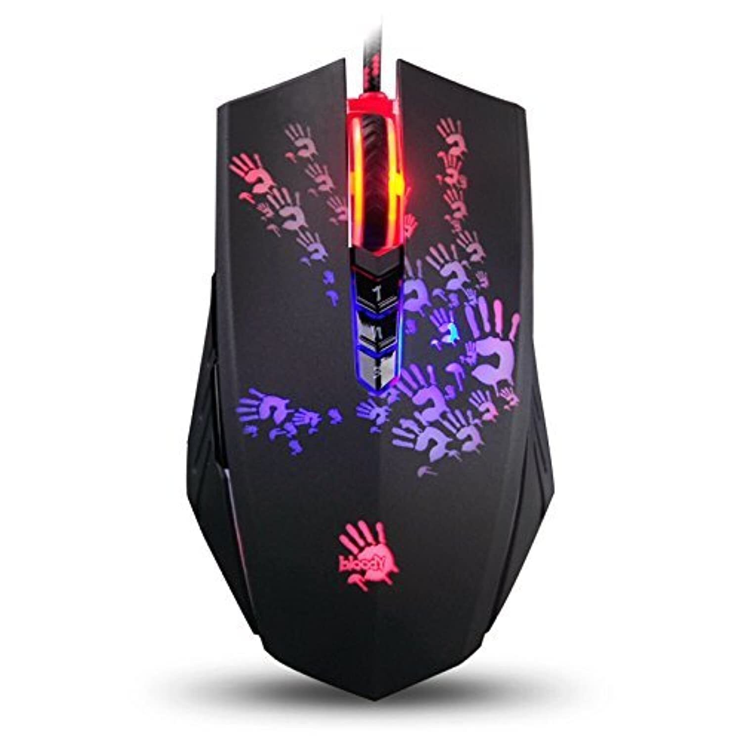 Bloody A60L Optical Gaming Mouse with Light Strike (LK) Switch & Scroll - Ful...