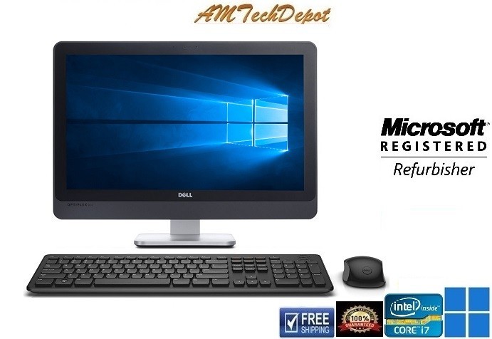 Dell OptiPlex 9010 23”AIO Core i7-3770S 3.1Ghz 16GB 500GB Win11 Pro 64-BIT