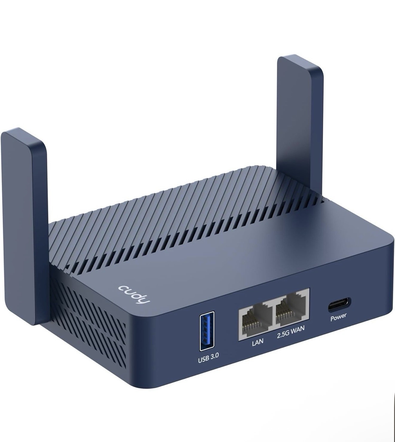 Cudy AX3000 2.5G Wireless WiFi 6 Travel Router Gigabit Ethernet Blue TR3000