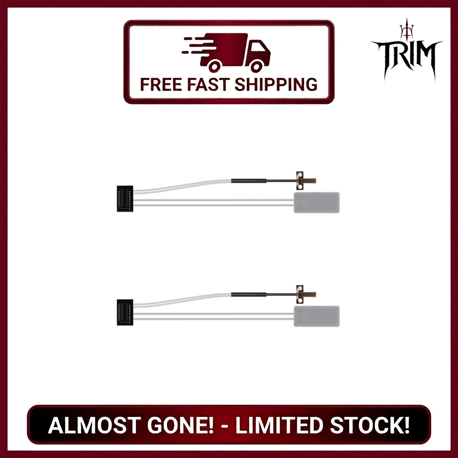 2pcs A1 Mini Heater Thermistor Kit 24V 70W for Bambu Lab A1/A1 Mini 3D Printer
