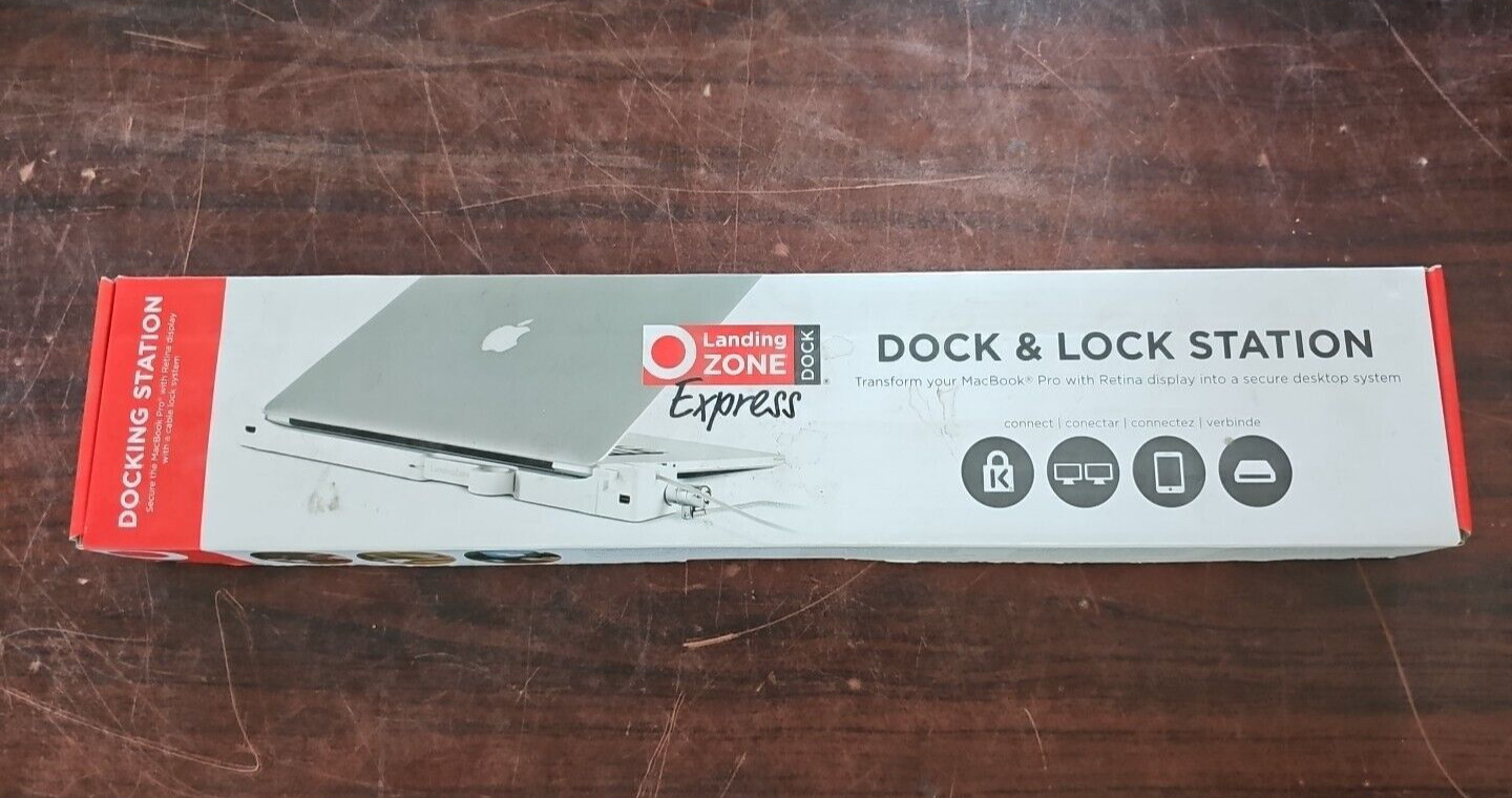 Landing Zone LZ012 Express Dock Station for 15" MacBook Pro A1425 * NEVER USED *