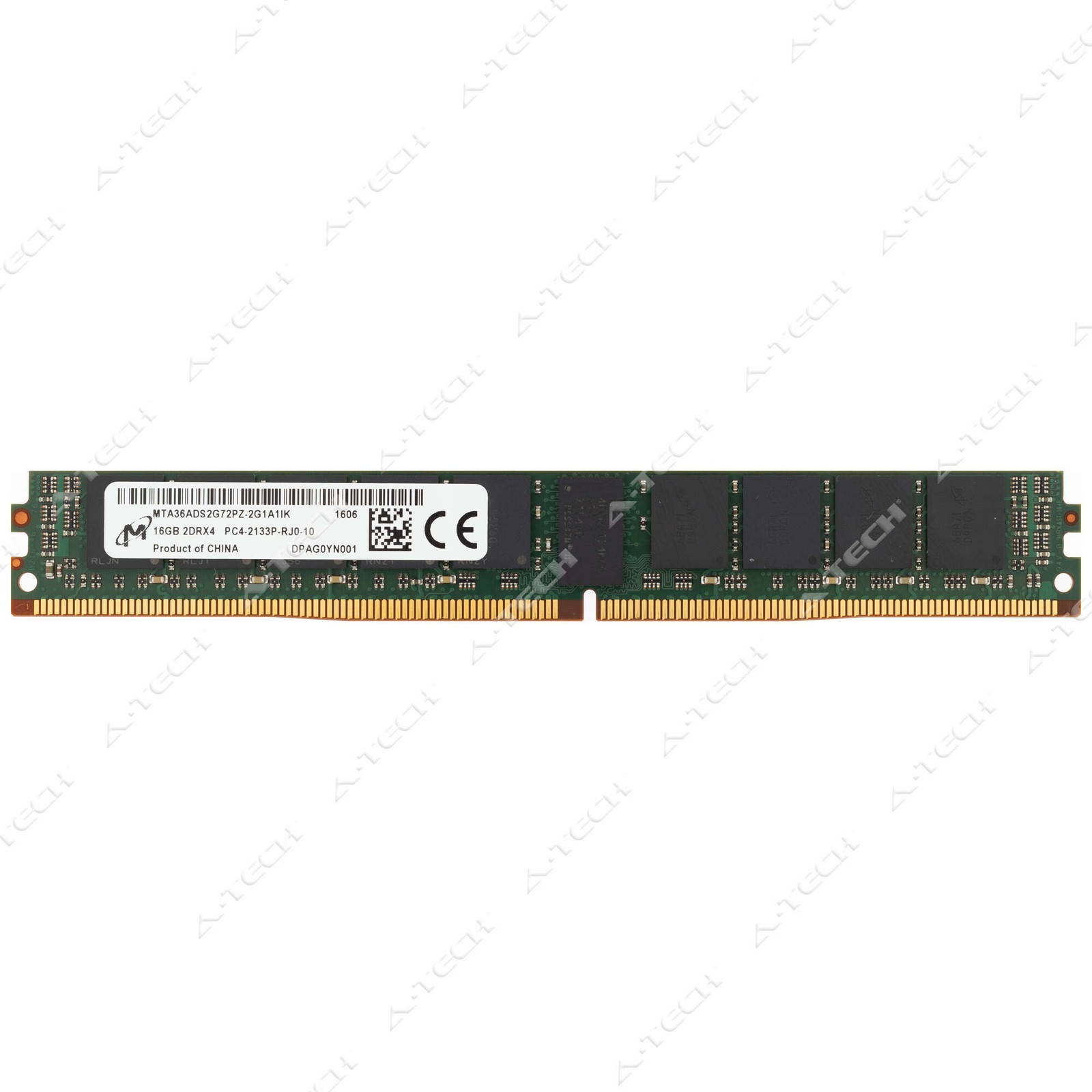 Micron 16GB DDR4-2133 PC4-17000 ECC RDIMM Server Memory RAM MTA36ADS2G72PZ-2G1A1