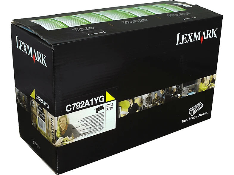Original Lexmark C792A1YG Yellow Toner. New Sealed Box, We Ship Fast