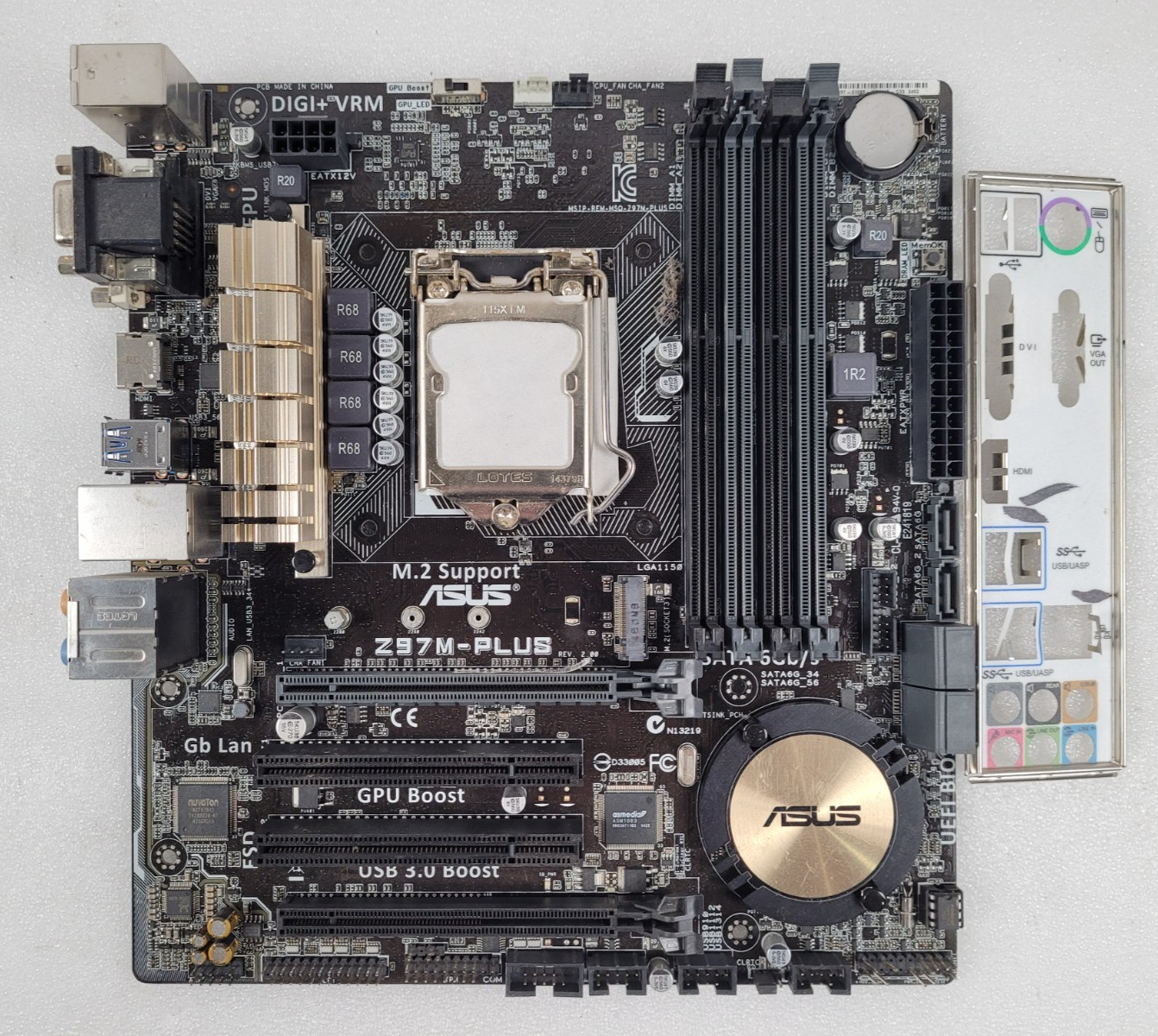 ASUS Z97-K LGA1150 Chipset Intel Z97 DDR3 Motherboard