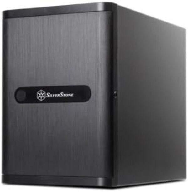 SilverStone Technology Premium Mini-ITX/DTX Small Form Factor NAS Computer Case