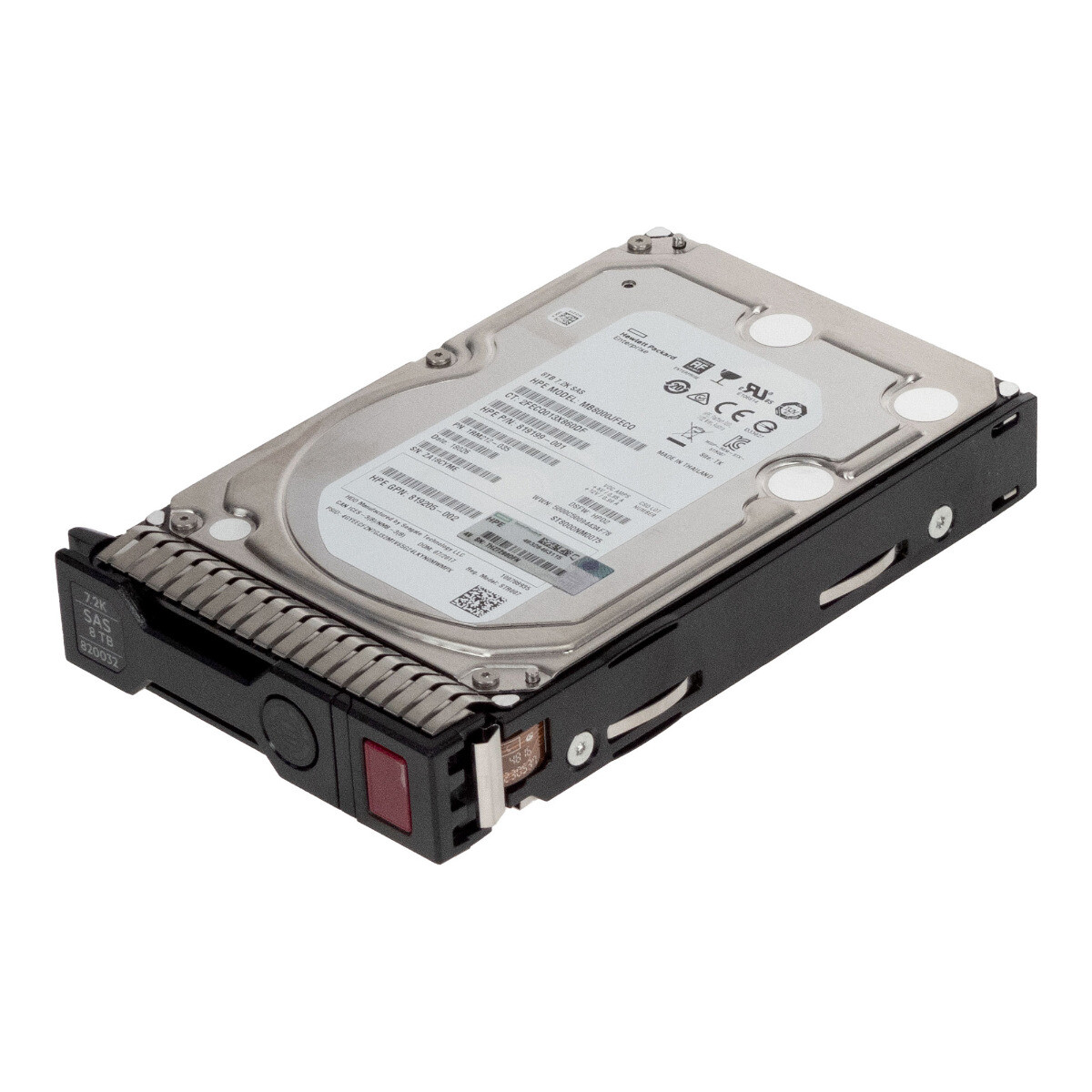 HARD DRIVE HP 820032-001 819199-001 MB8000JFECQ 8TB 7.2K 256MB SAS-3 3.5''