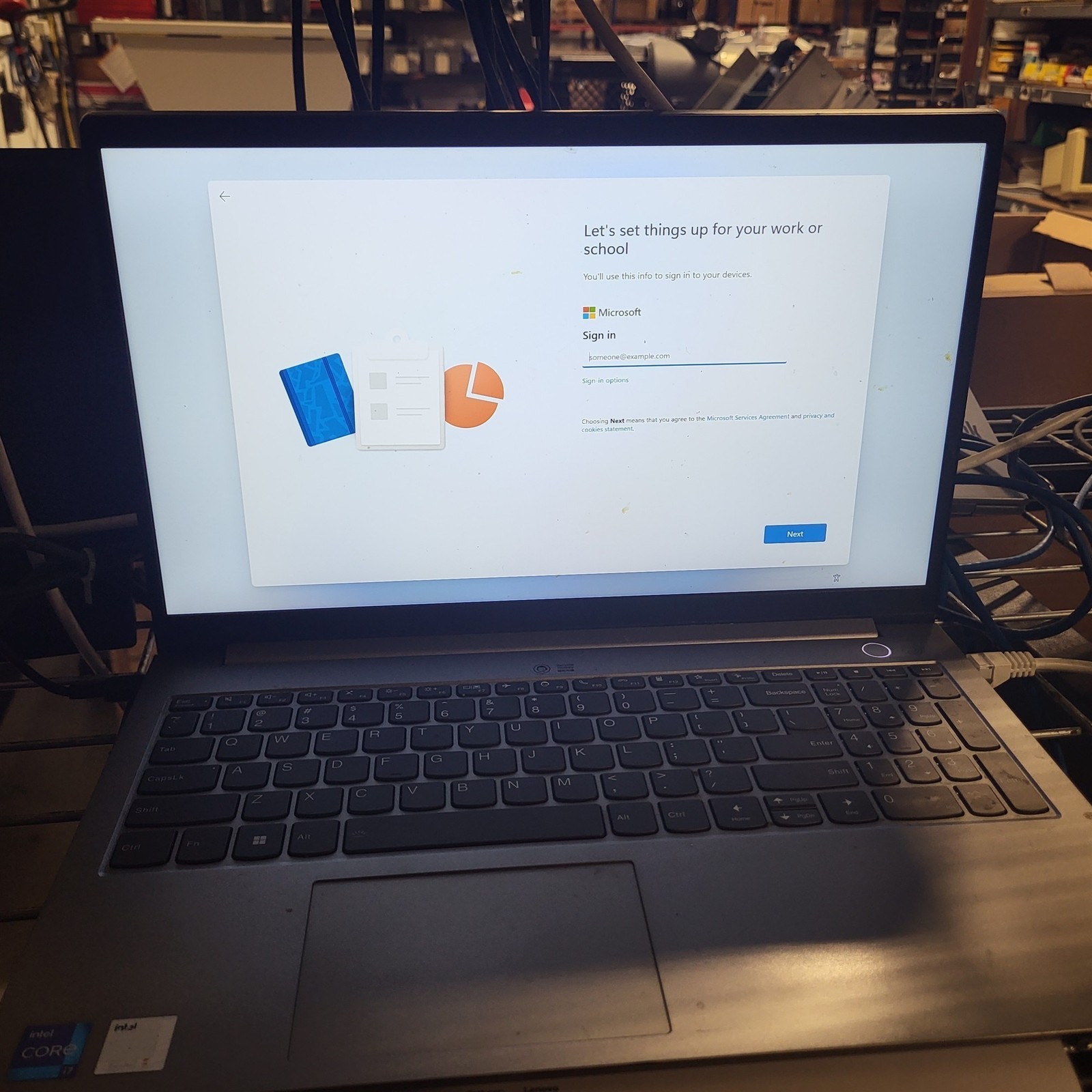Scratched LCD Lenovo ThinkBook 15 G2 ITL Intel i7-1165G7 2.8GHz 16GB 512GB SSD