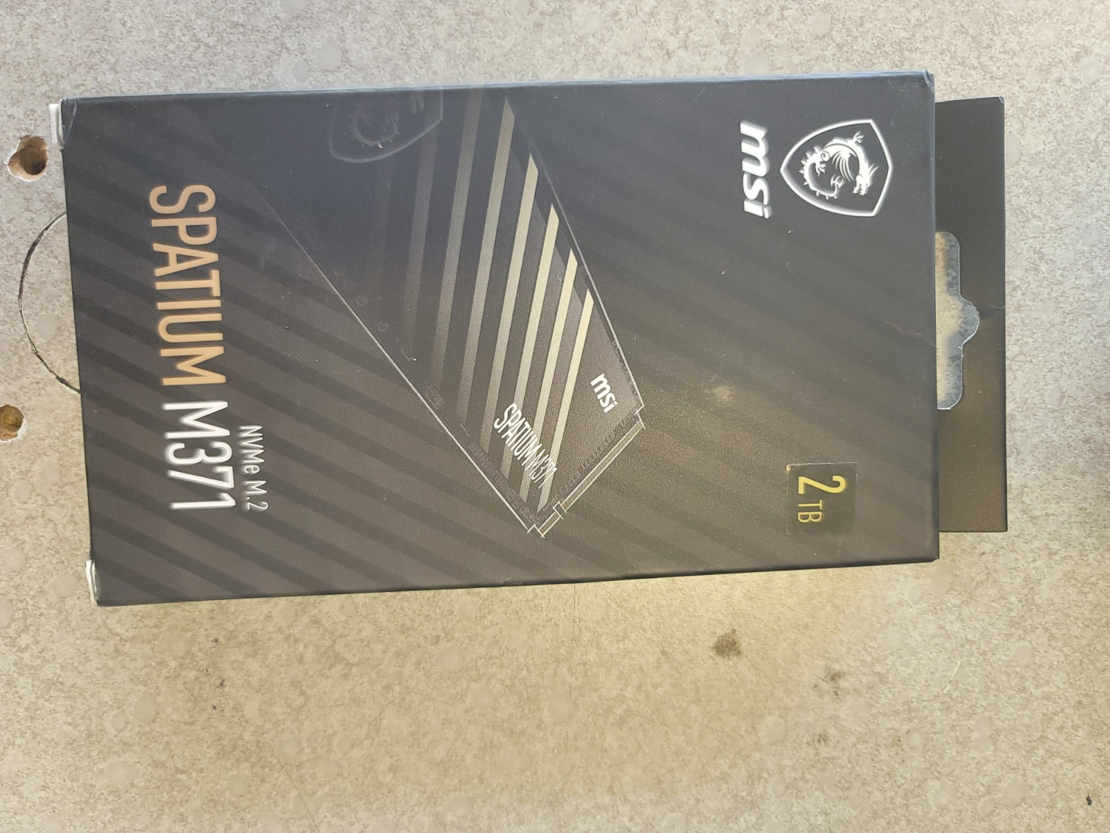 MSI SPATIUM M371 PRO PCIe 4.0 NVMe M.2 2TB PCI-Express 4.0 x4 SSD