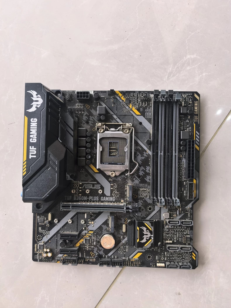 ASUS TUF B360M-PLUS GAMING Intel LGA 1151 mATX motherboard DDR4 2666MHz support