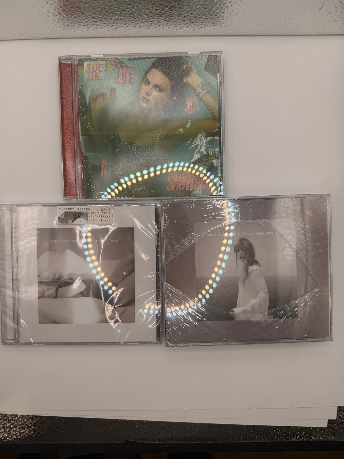 Taylor Swift CD Lot 3 New Sealed The Life of a Showgirl Tortured Poets Departmen