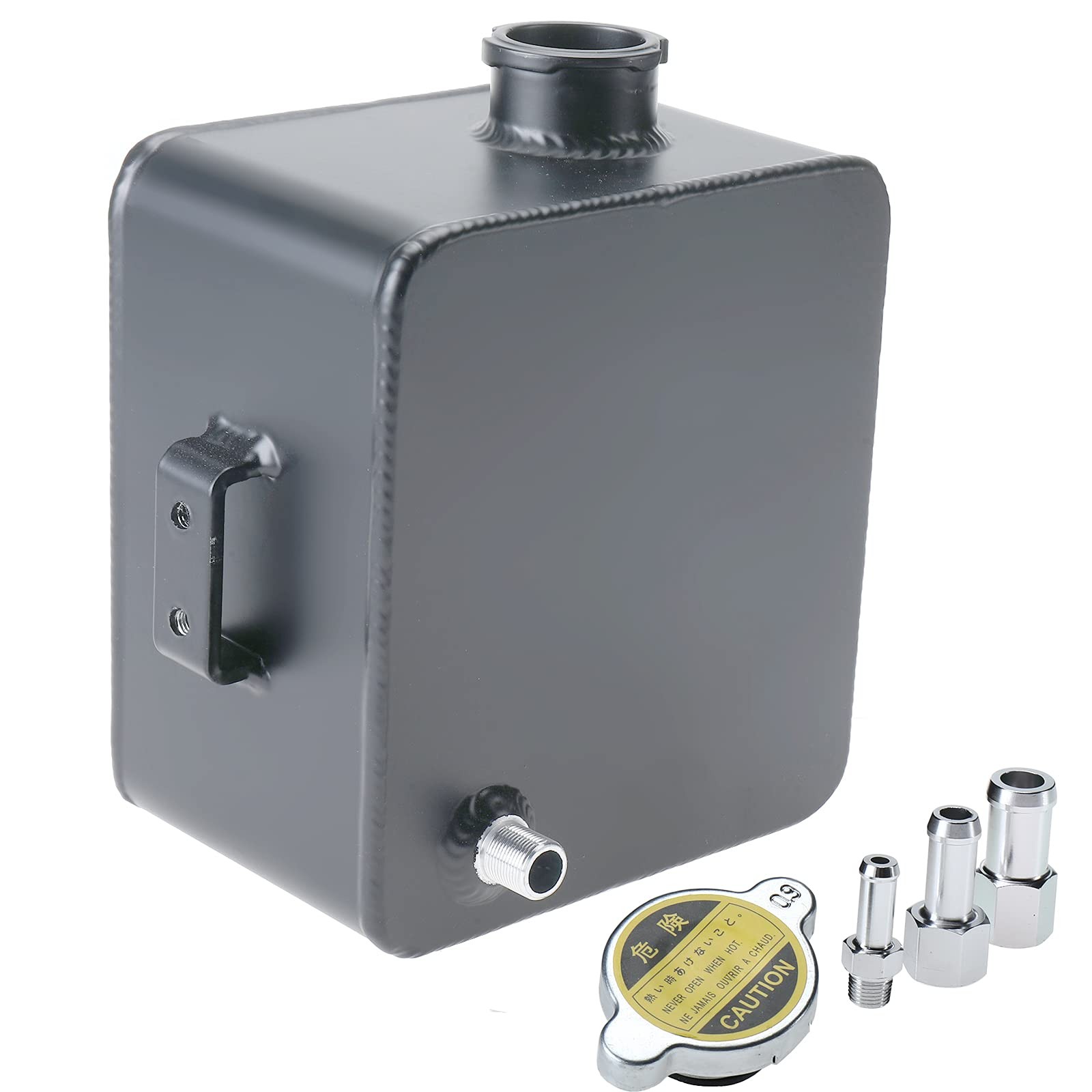 2.5L Universal Aluminum Alloy Coolant Overflow Expansion Water Tank Reservoir Bl