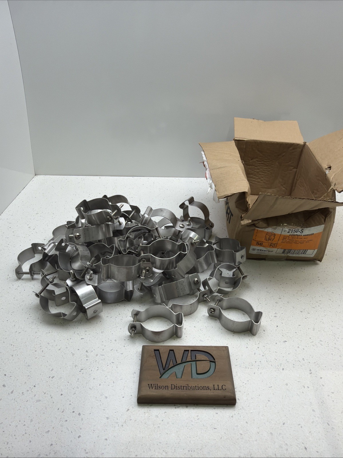 2150-S BRIDGEPORT 2 INCH CONDUIT HANGER #5 (LOT OF 48) NEW