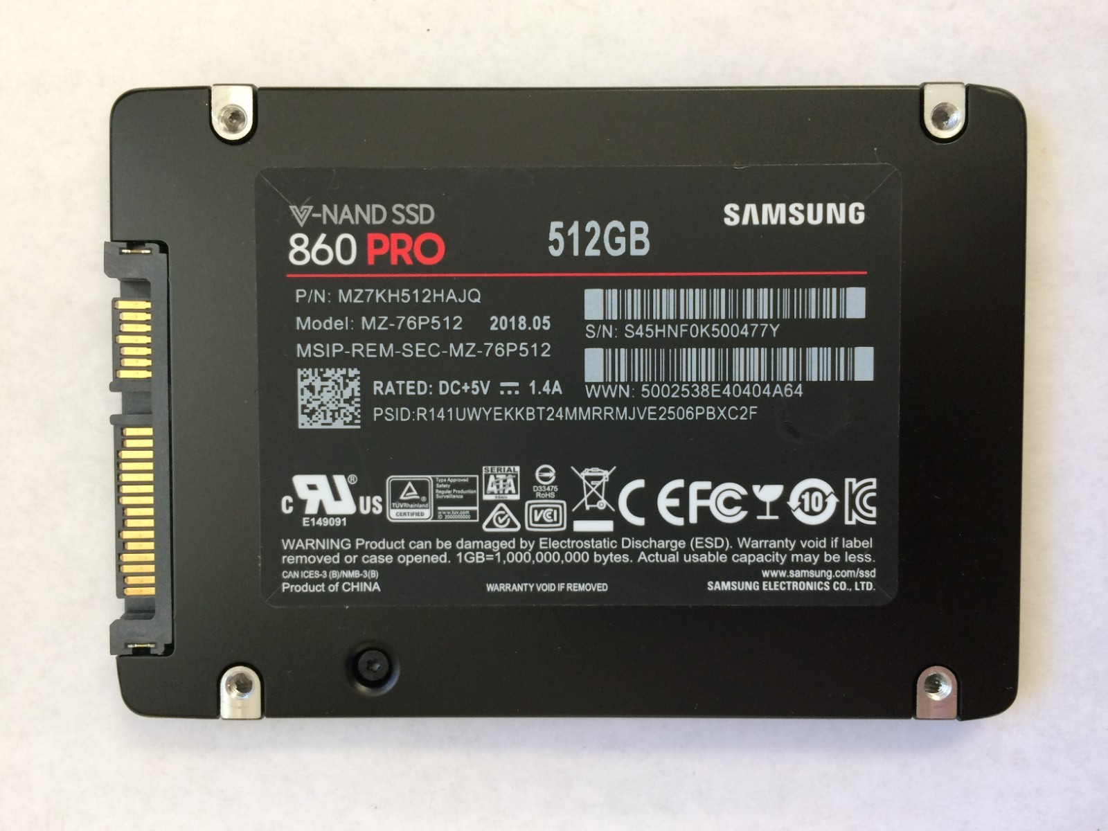 SAMSUNG SSD 512GB 500GB 480GB 256GB 250GB 240GB SSD 2.5 Solide State Drive 6Gbps