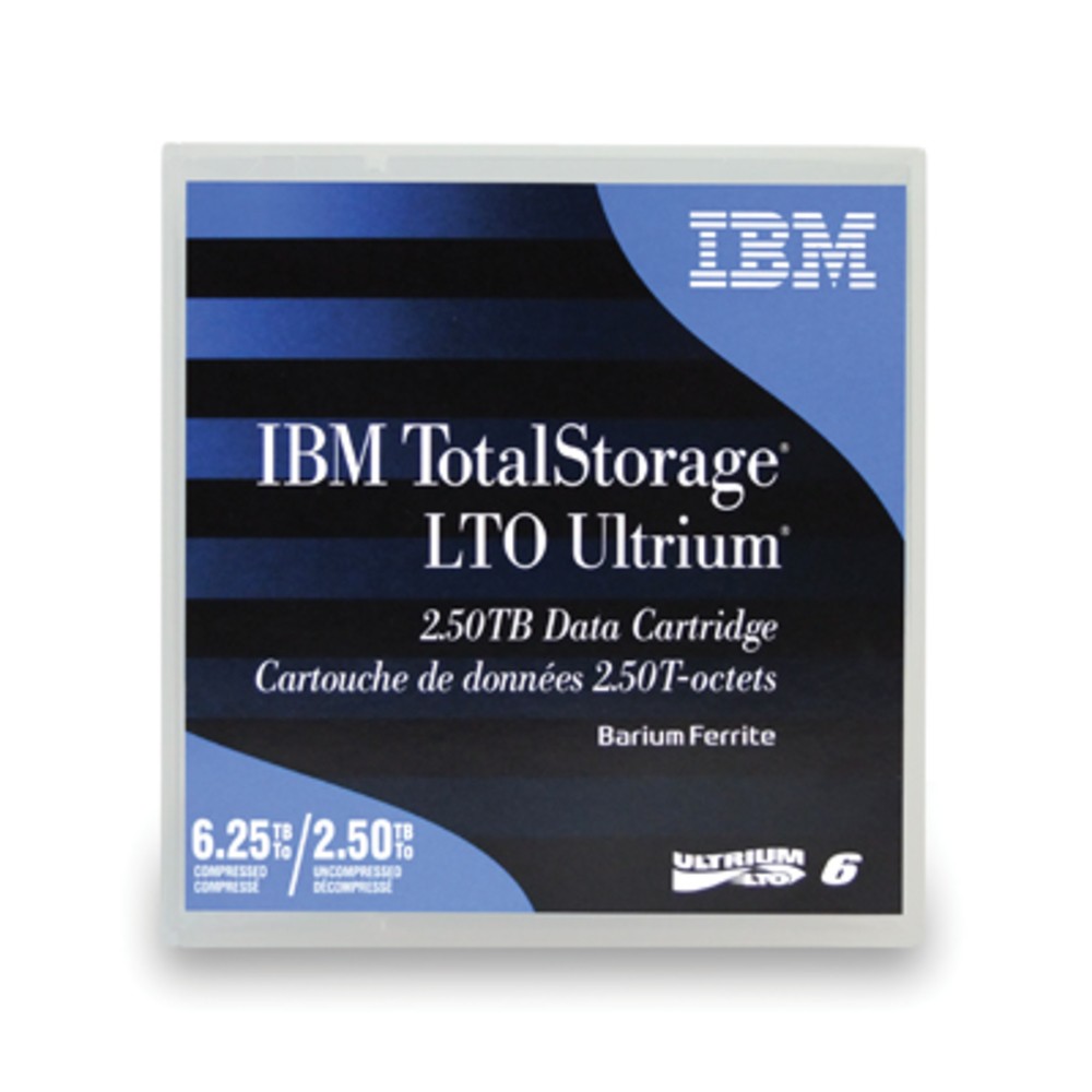 Ibm 00V7590 Lto Ultrium-6 2.5Tb/6.25Tb Barium Ferrite Bafe