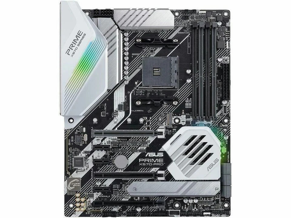 ASUS Prime X570-Pro Motherboard AM4 PCIe Gen4 Dual M.2 HDMI Support AMD R7 5800x